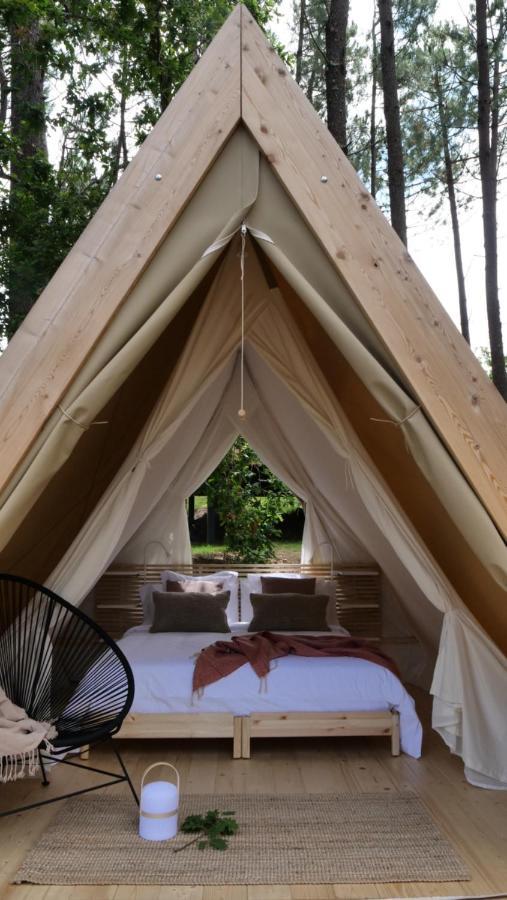 Luksusowy namiot Amaraxe Ecoglamping Minortos